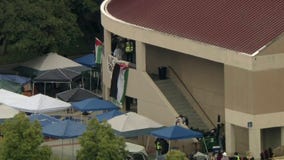 Pro-Palestine protesters take over UC Irvine