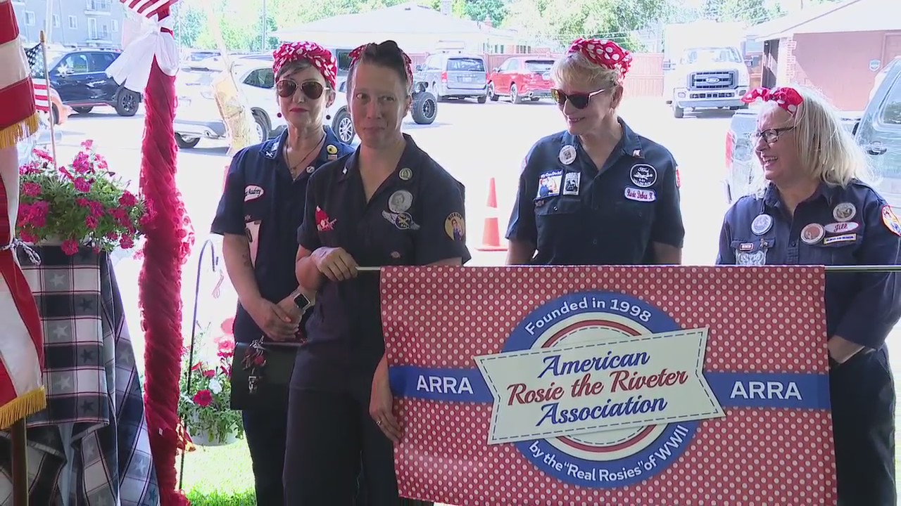Rosie the Riveters, WWII vets gather for Labor Day