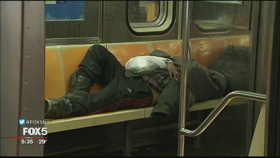 Being homeless in a snow storm