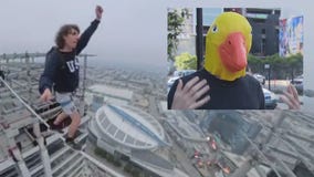 YouTuber daredevil wears mask amid investigation