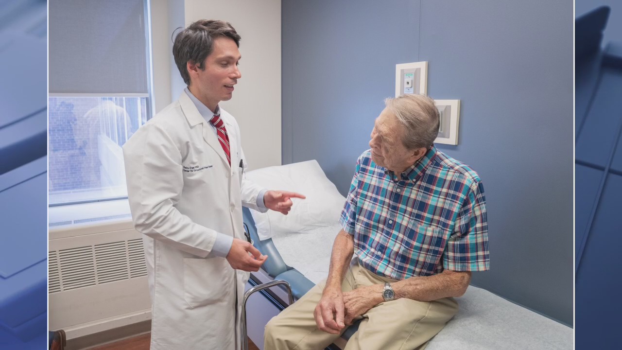 85-year-old patient gets new procedure for leaky heart valve disease