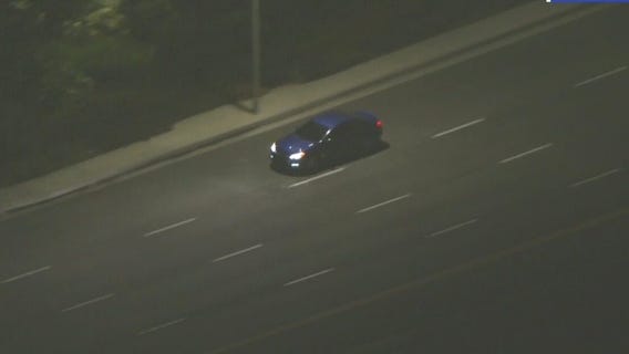 Police chase suspect drives to airport