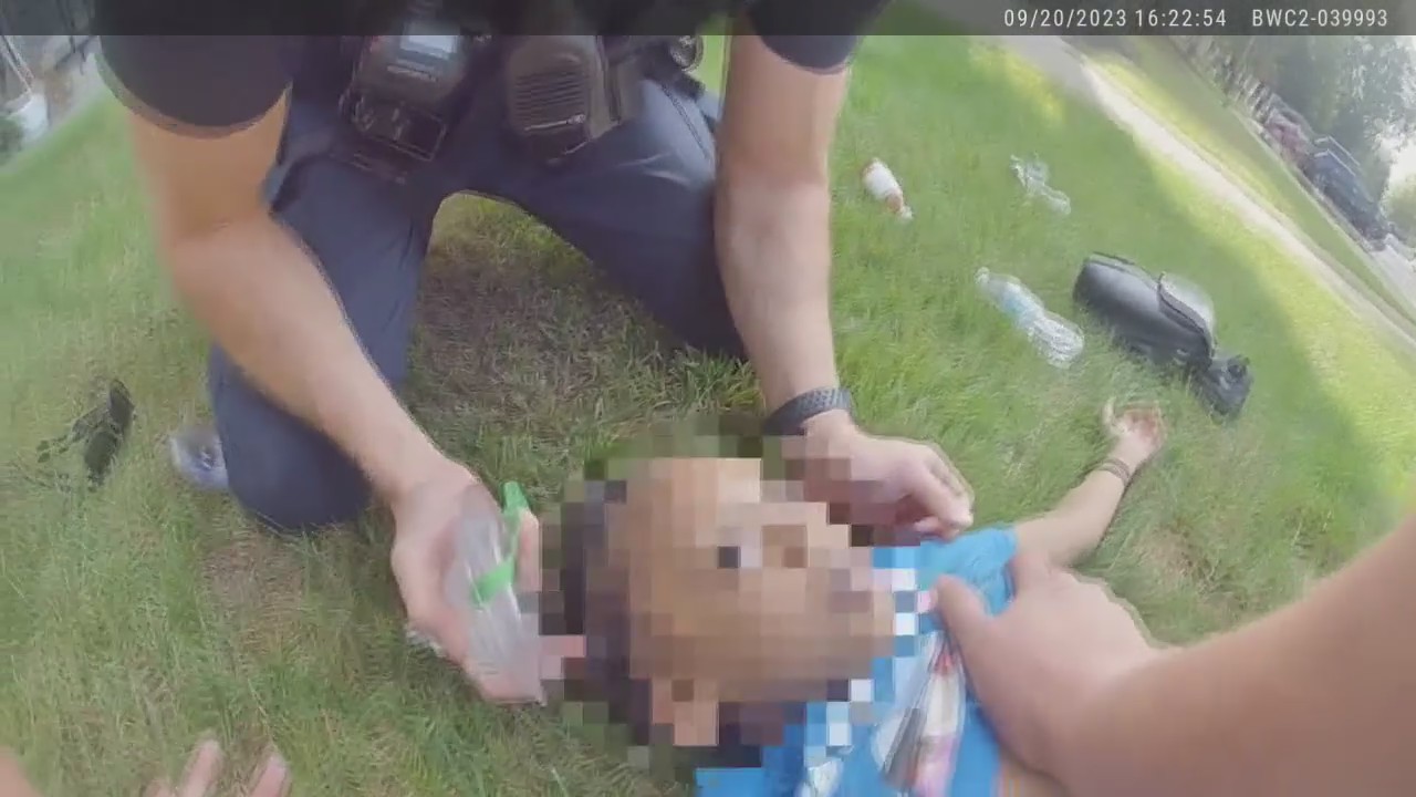 Sterling Heights police save 7-year-old in incredible video