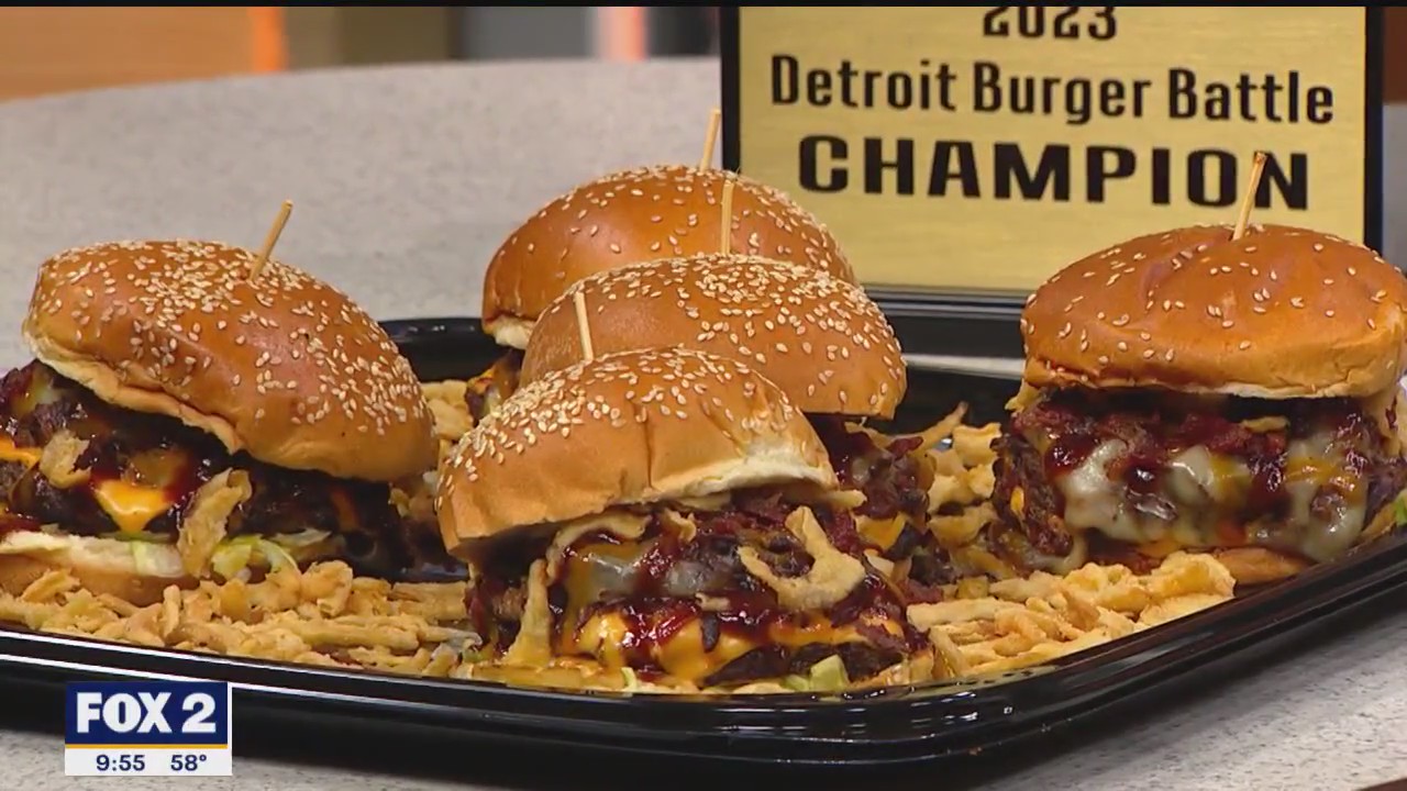 Detroit's reigning Burger Champion reveals how they stack their prize-winning sandwich
