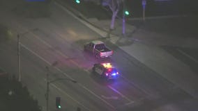 Possible DUI driver leads car chase