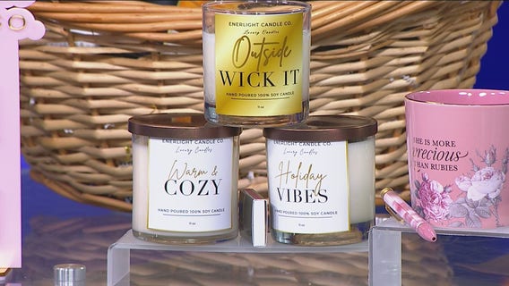 Custom candle-making with Enerlight Candle Co.