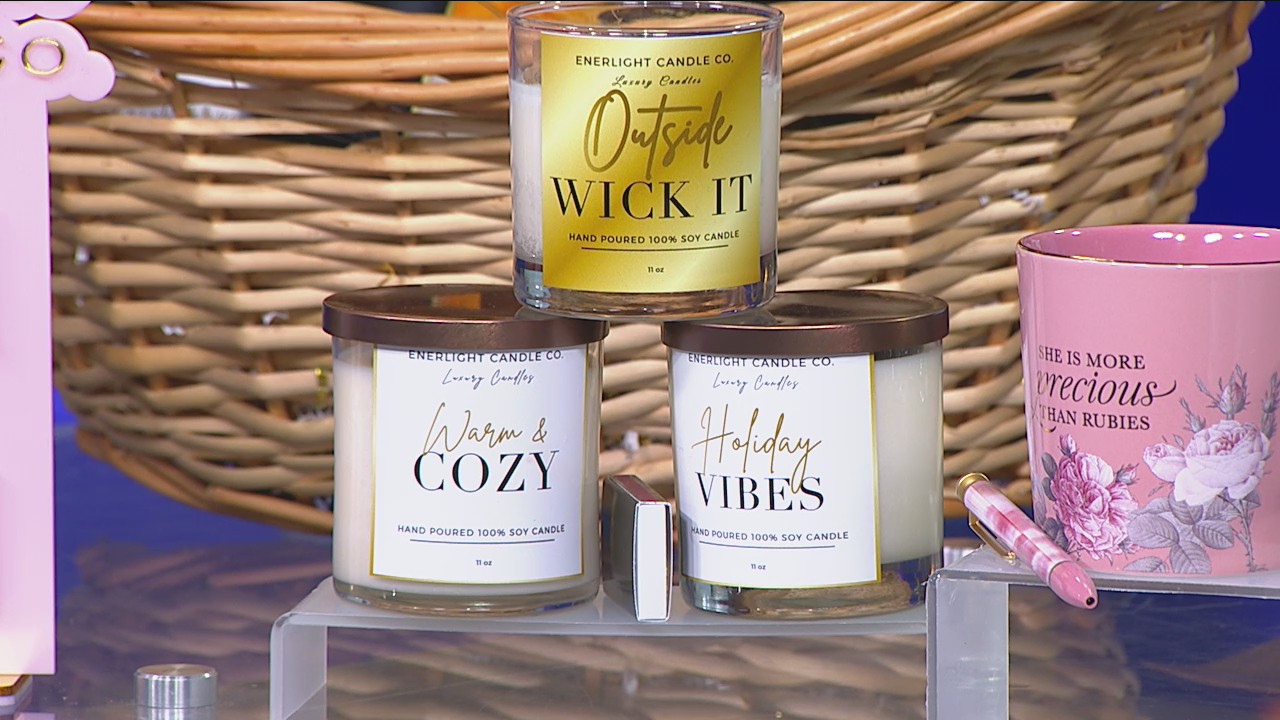 Custom candle-making with Enerlight Candle Co.