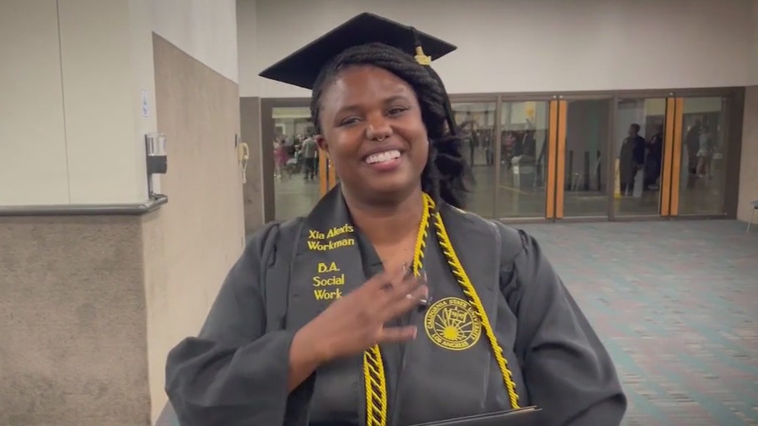 Former foster youth celebrates CSULA graduation