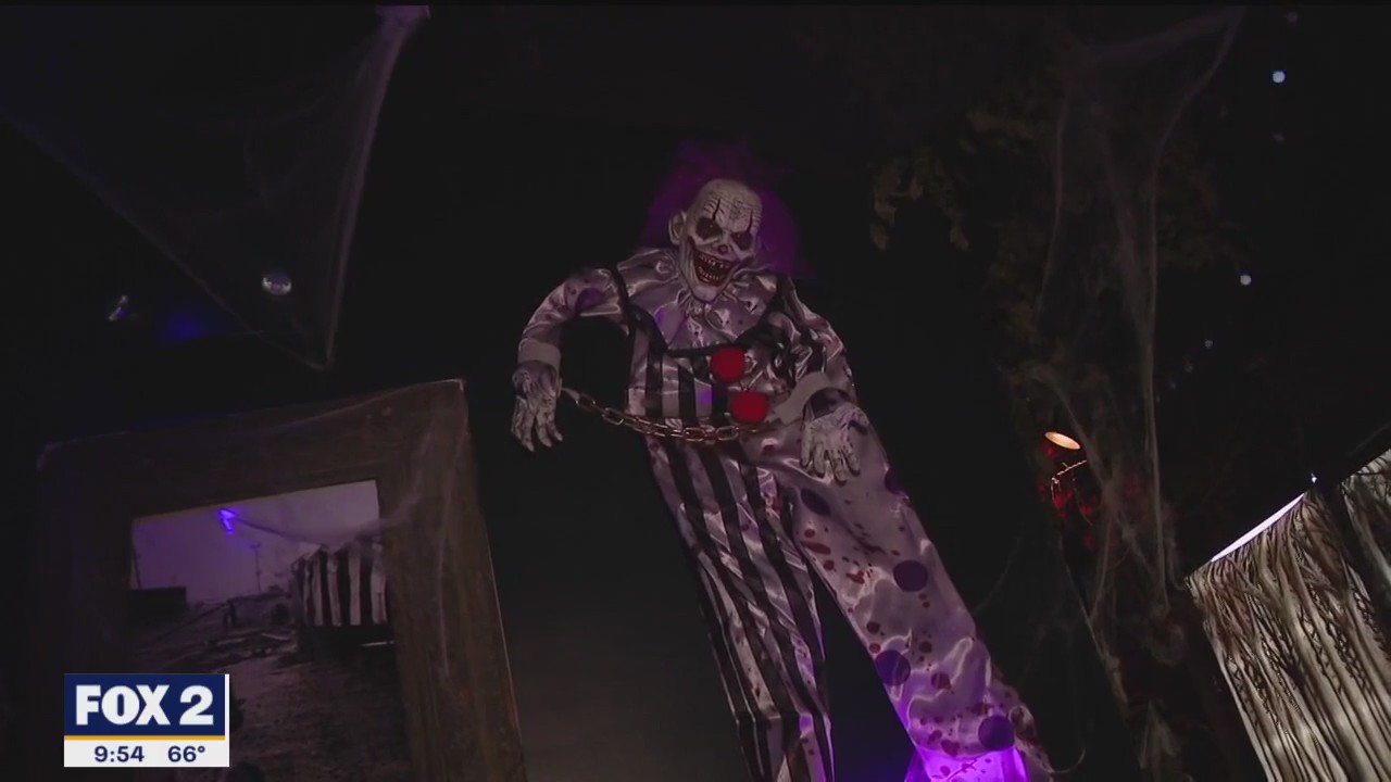 Bagley in Southwest Detroit transformed into Halloween themed pop up