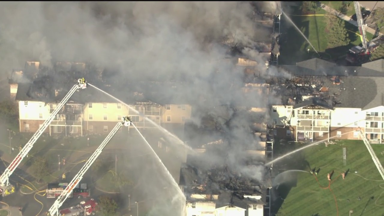 Southgate senior apartment complex burns