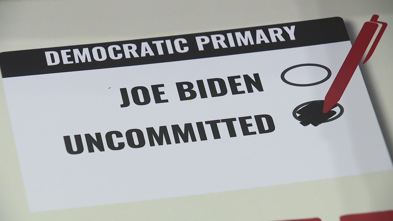 Uncommitted vote effort hopes to send message to Biden about ceasefire in Gaza