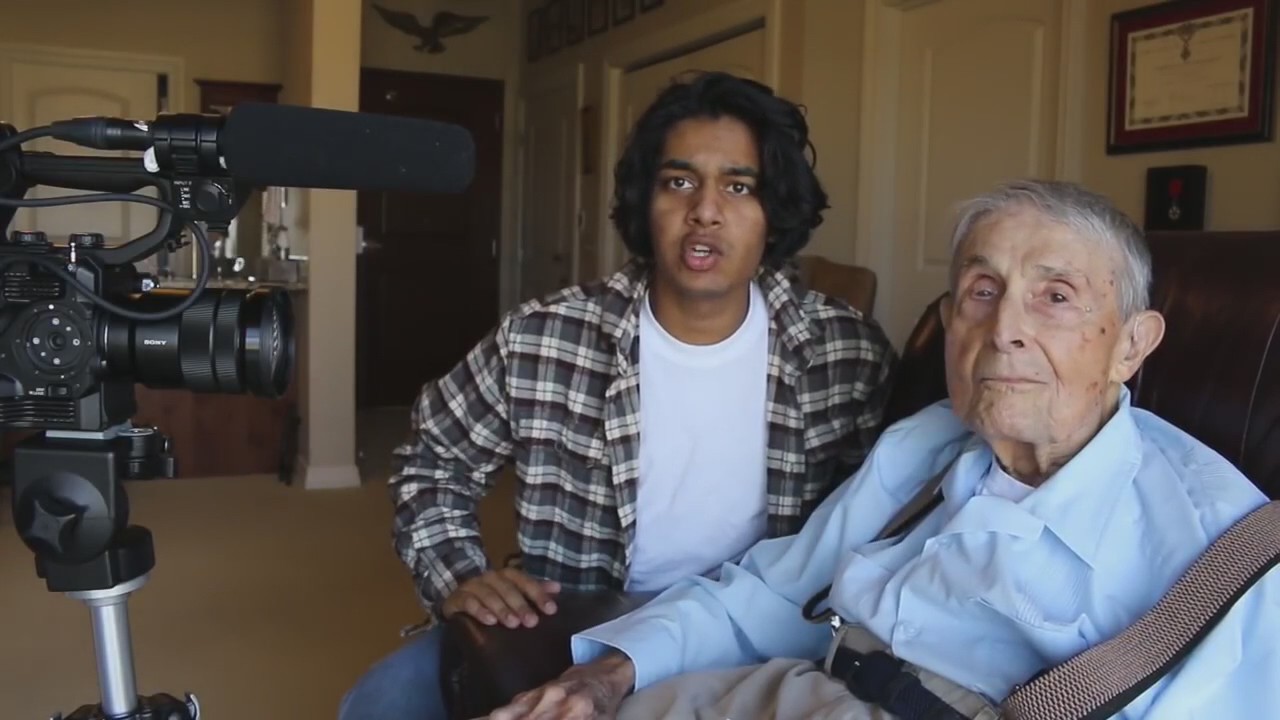 25-year-old on a mission to interview WWII veterans