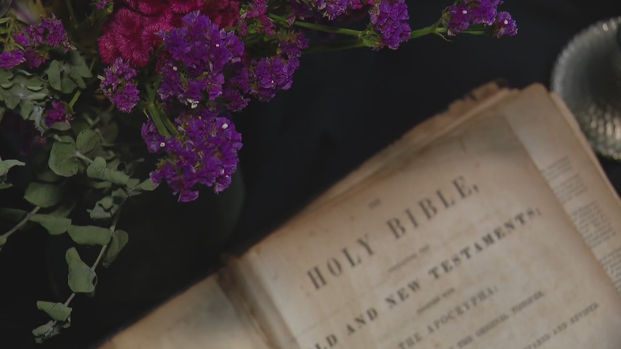 Family bible dates back to the 1800s