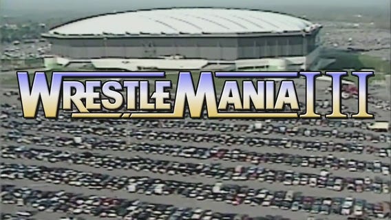 Celebrating 75 years - When WrestleMania III took over the Pontiac Silverdome