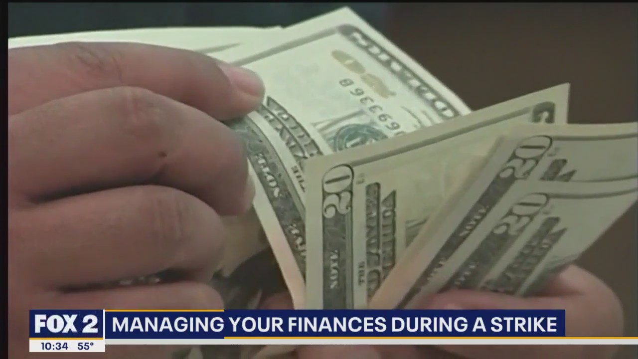 Managing your finances during a strike