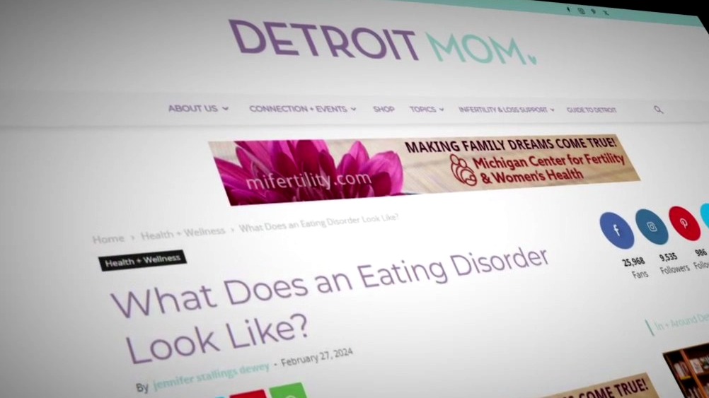 What can eating disorders look like?