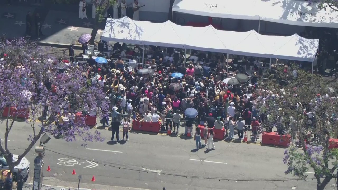 Large crowds gather to honor Jenni Rivera