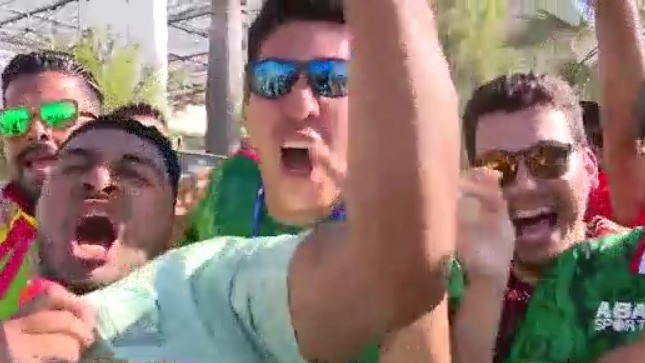 Fans swarm SoFi for Mexico-Venezuela matchup