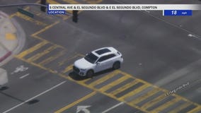 Suspected stolen Audi leads CHP on chase