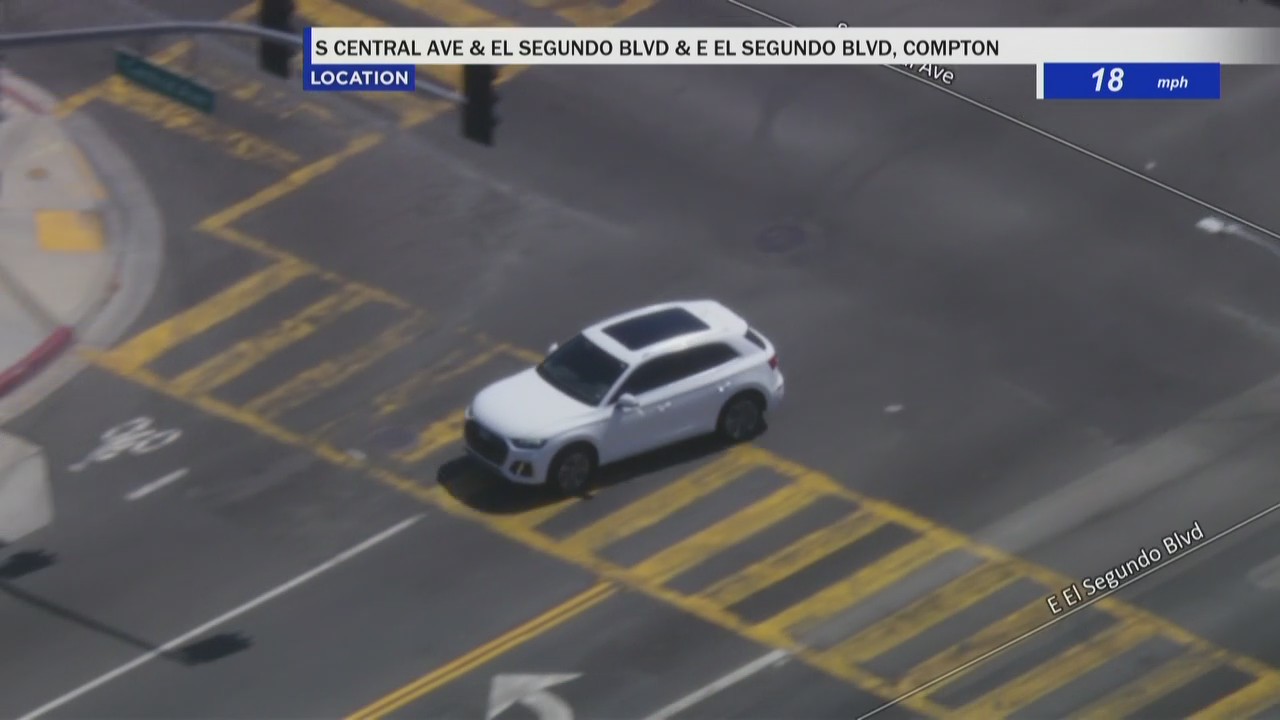 Suspected stolen Audi leads CHP on chase