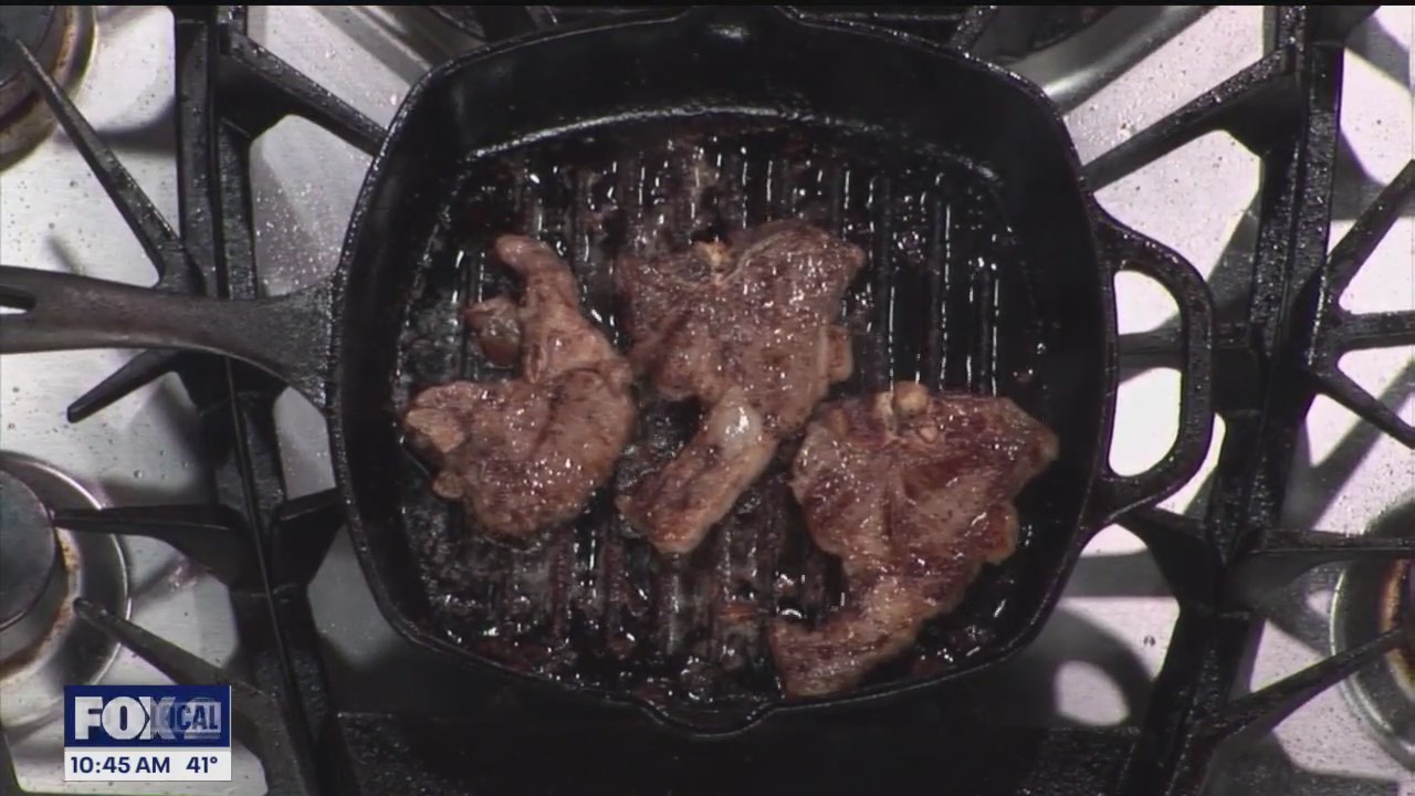 Greek lamb chops with The Auburn Cafe