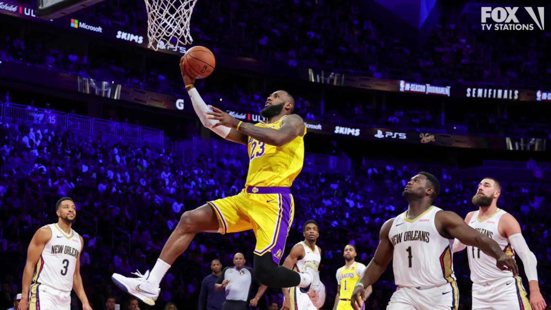 LeBron James re-signs with LA Lakers