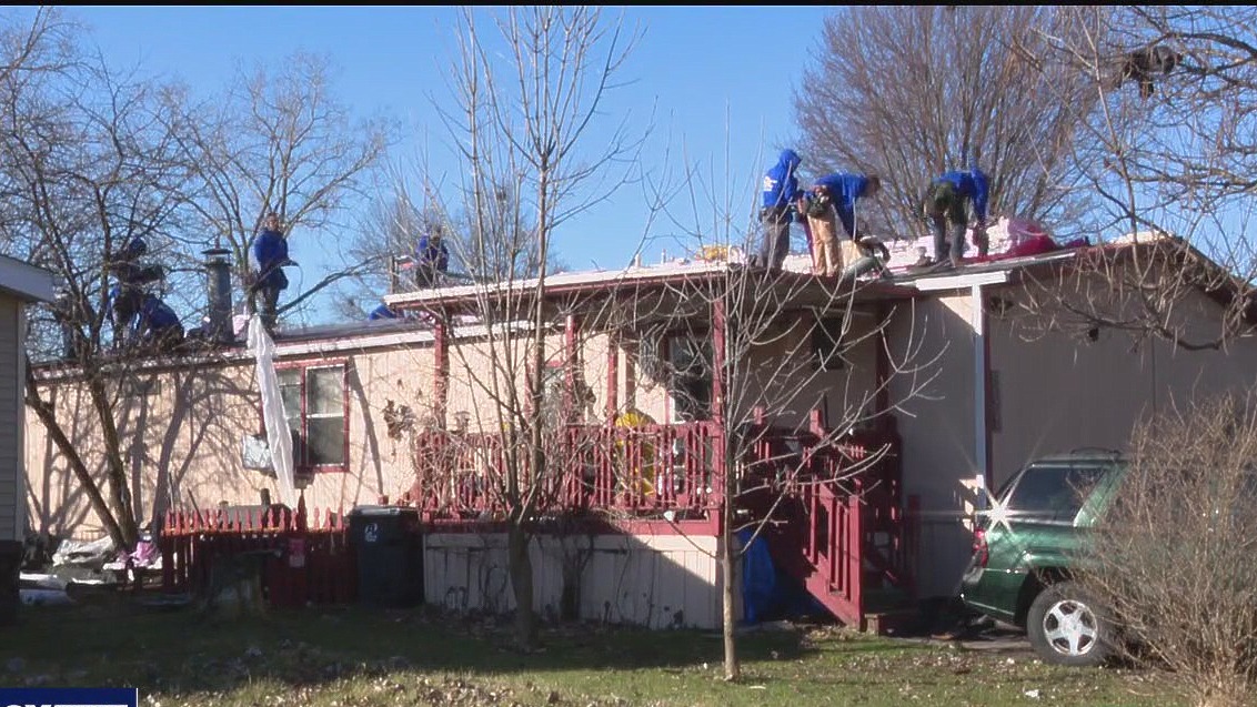 Retired Army veteran gets brand-new roof for free in Westland