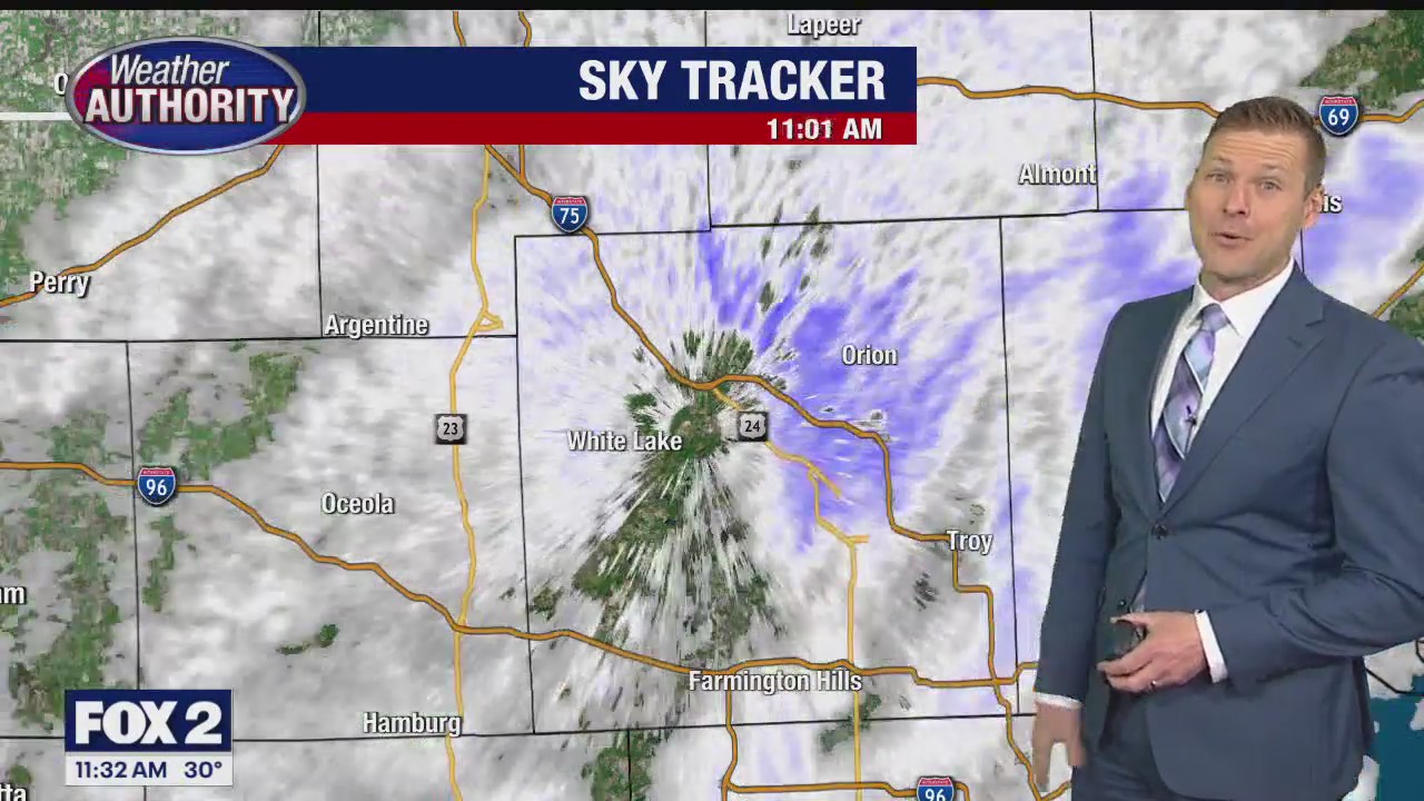Snow showers heading through much of this week | FOX 2 Detroit