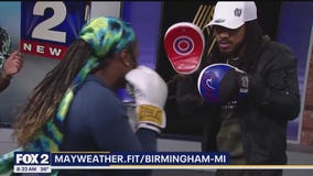 Mayweather Boxing and Fitness demonstrates combination workouts