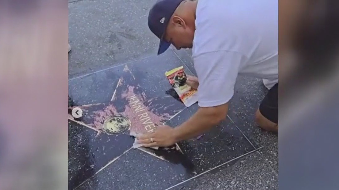 Jenni Rivera, Selena's WOF stars vandalized