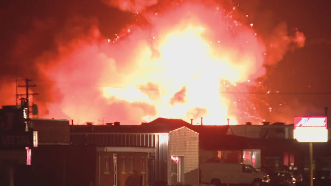 Two weeks later, Clinton Township still a mess after exposion