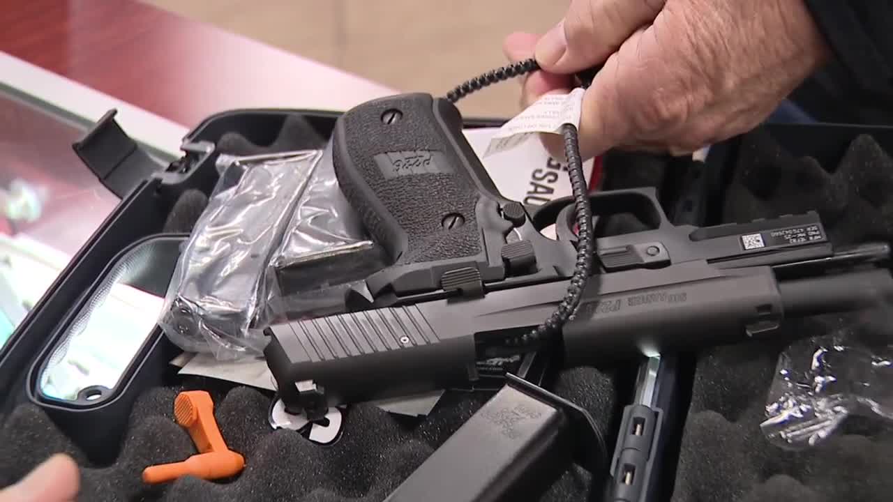 Local gun shops see increase in sales of gun locks, safes