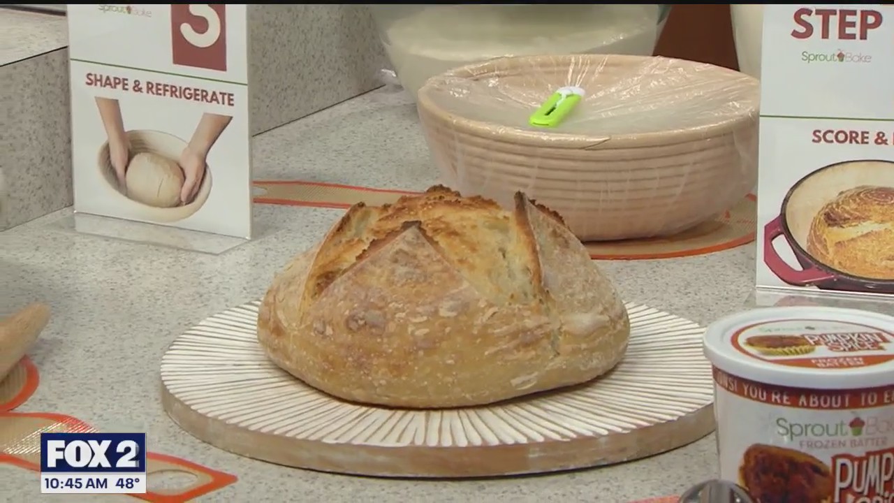 Making sourdough starters with Sprout Bake