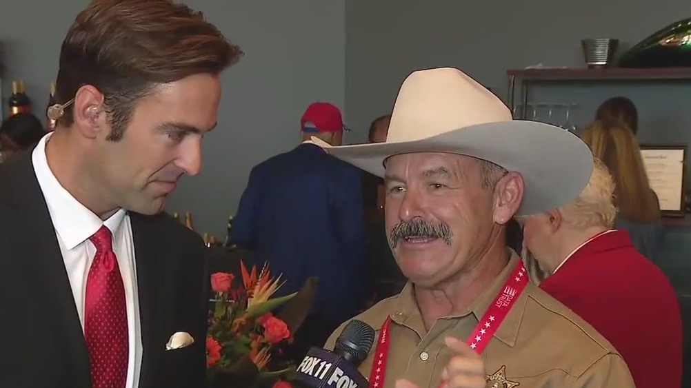 Riverside County Sheriff attends RNC