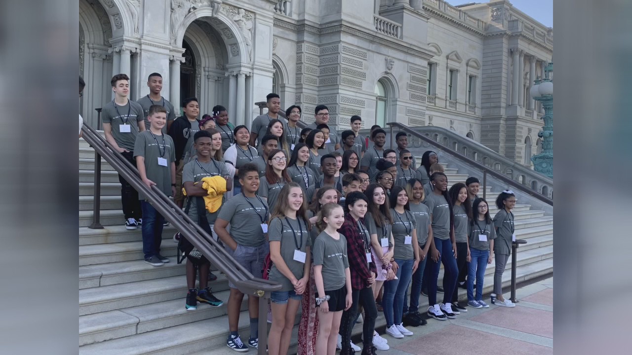 Students Meet with Senators in Washington to Highlight Youth Violence & Bullying
