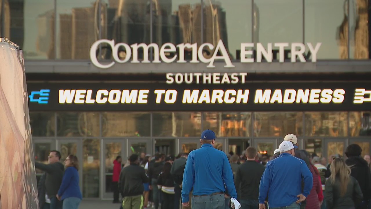 NCAA Sweet 16 comes to Detroit