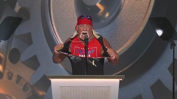 'Trump-amania' Hulk Hogan gives uplifting speech at RNC