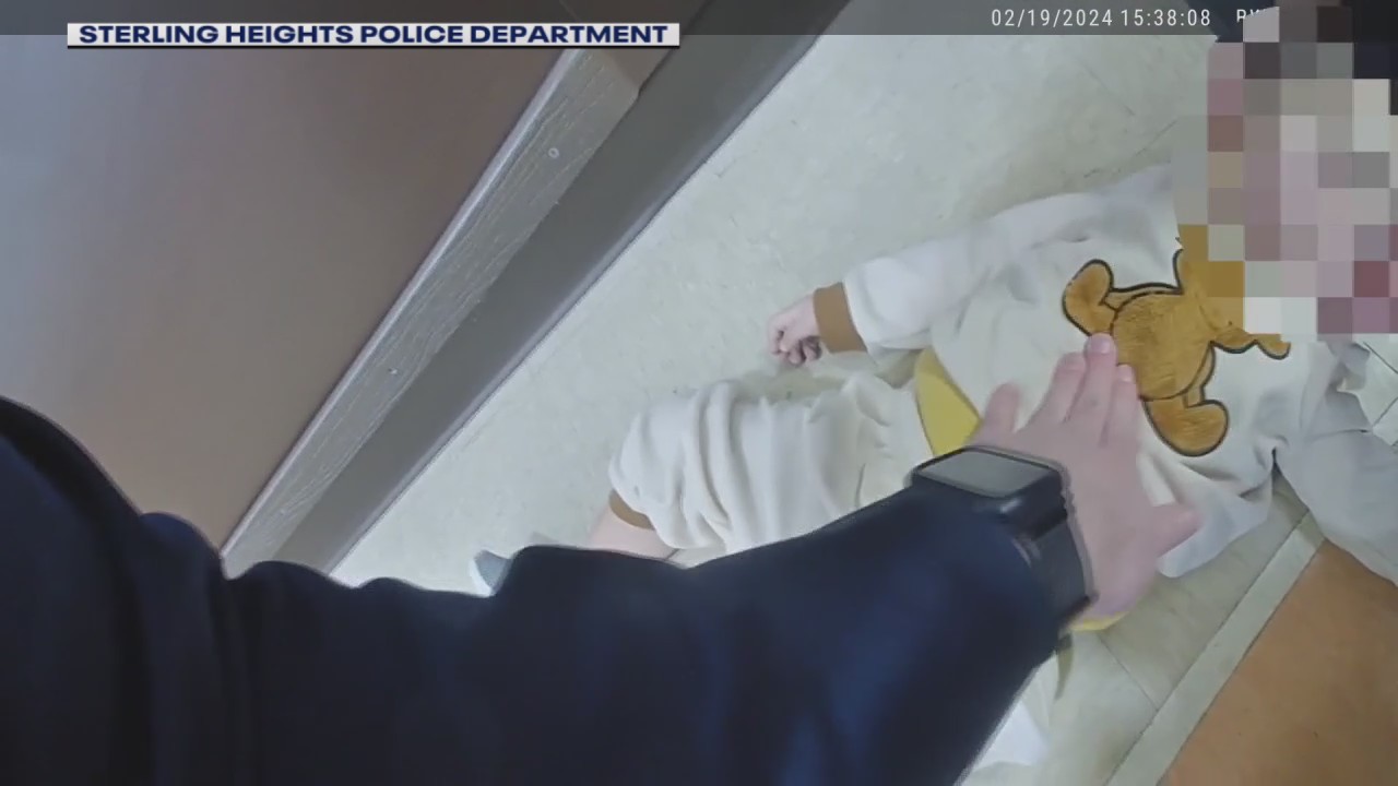 Sterling Heights officer saves infant who stopped breathing