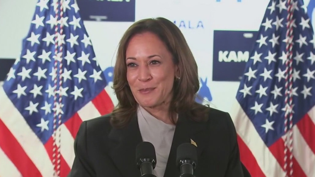 Kamala Harris hits the campaign trail