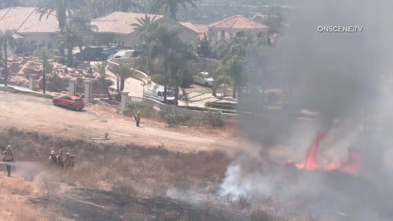Hawarden fire in Riverside County destroys homes