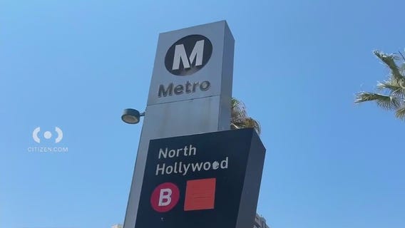 Man stabbed outside North Hollywood Metro station