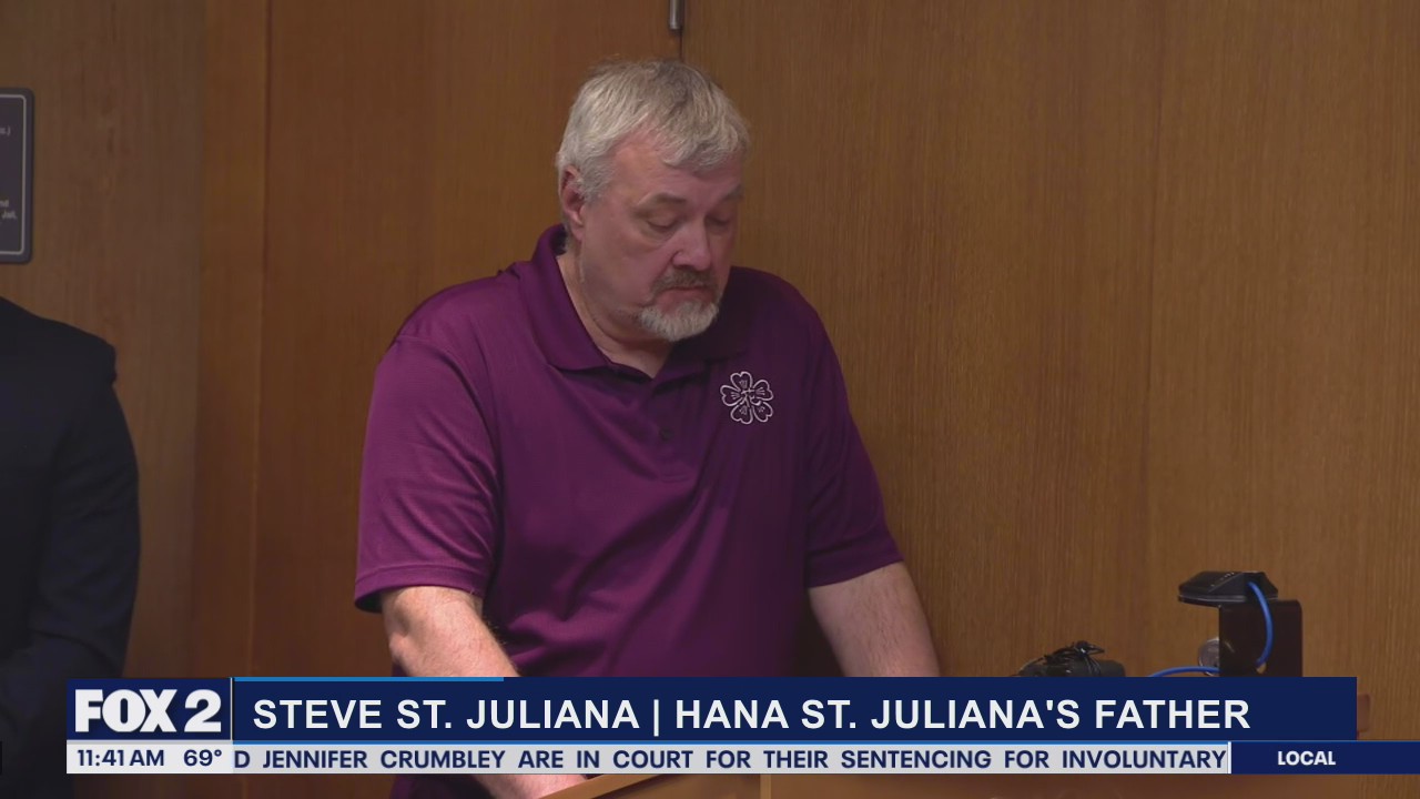 Crumbley sentencing: Statement from Hana St. Juliana?s father, Steve St. Juliana