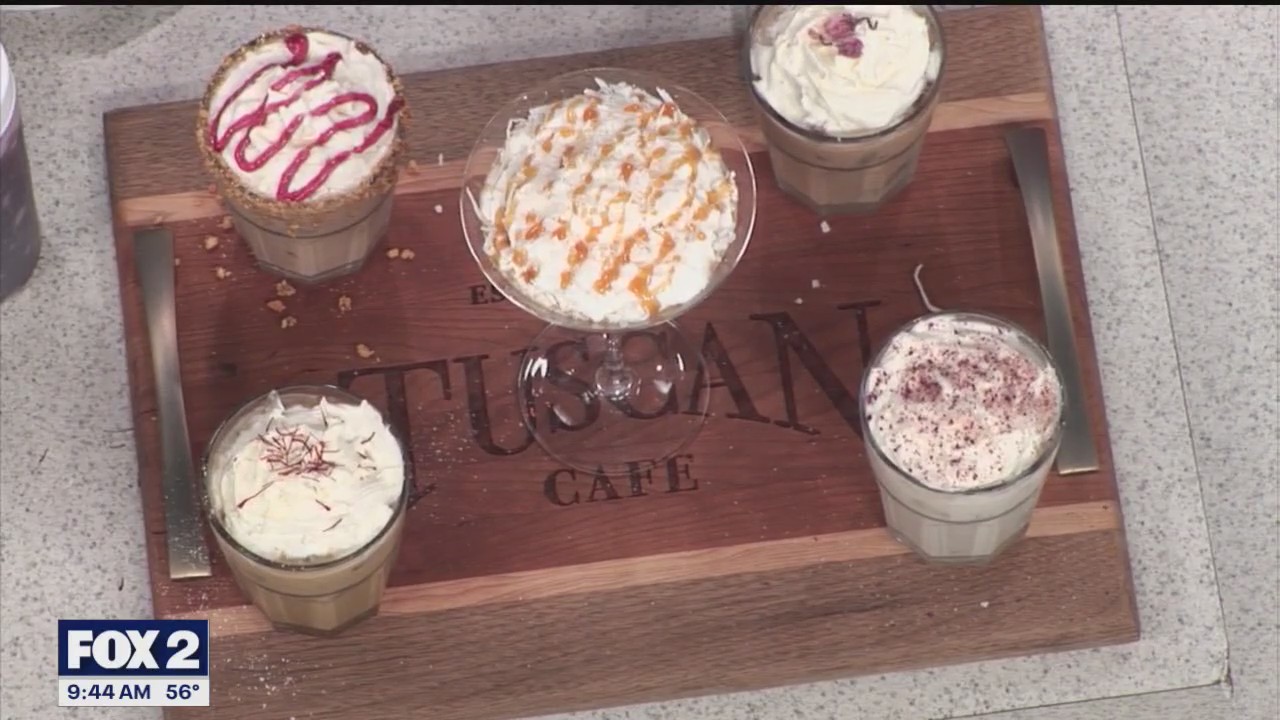 Coffee takes 'flight' at Northville's Tuscan Cafe