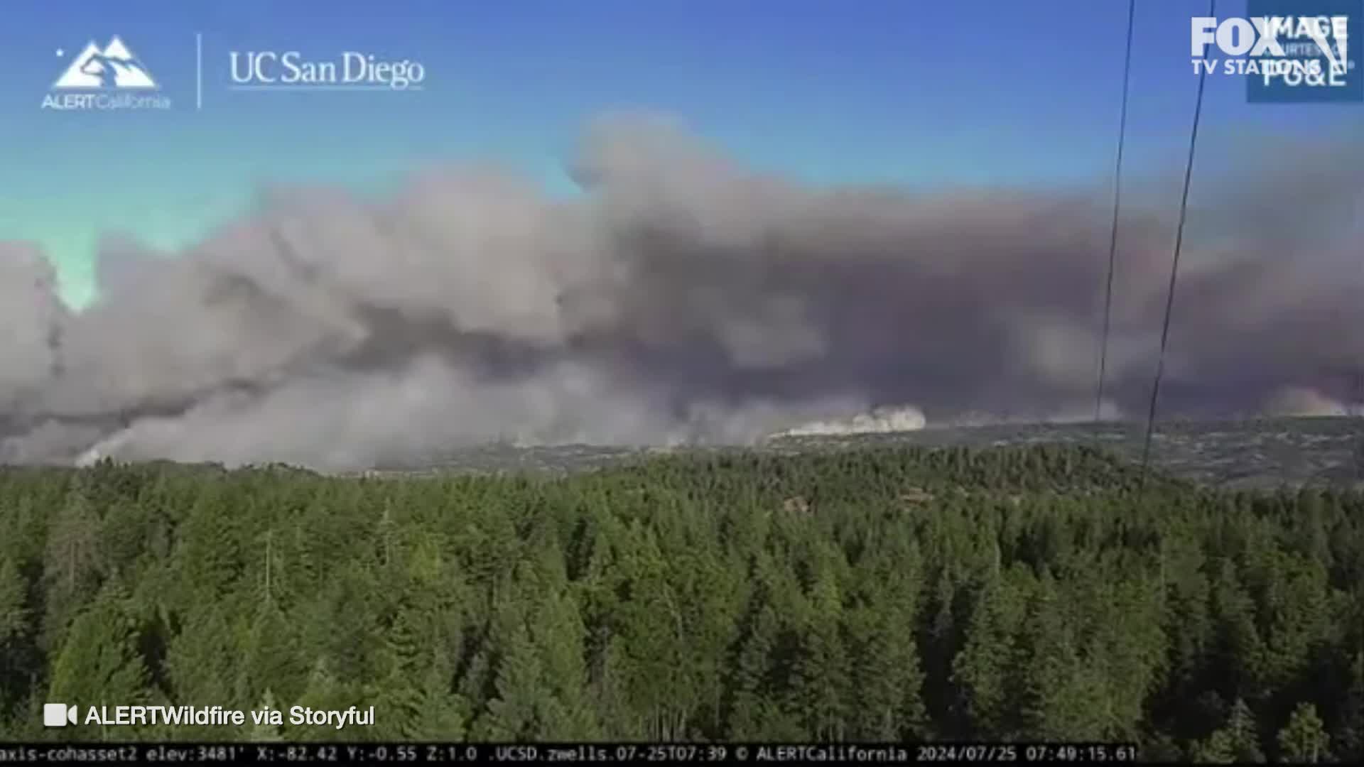 Arson suspected in massive Park Fire in Butte County | FOX 11 Los Angeles