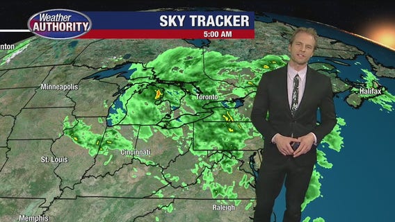 Wind Advisory with more rain Friday