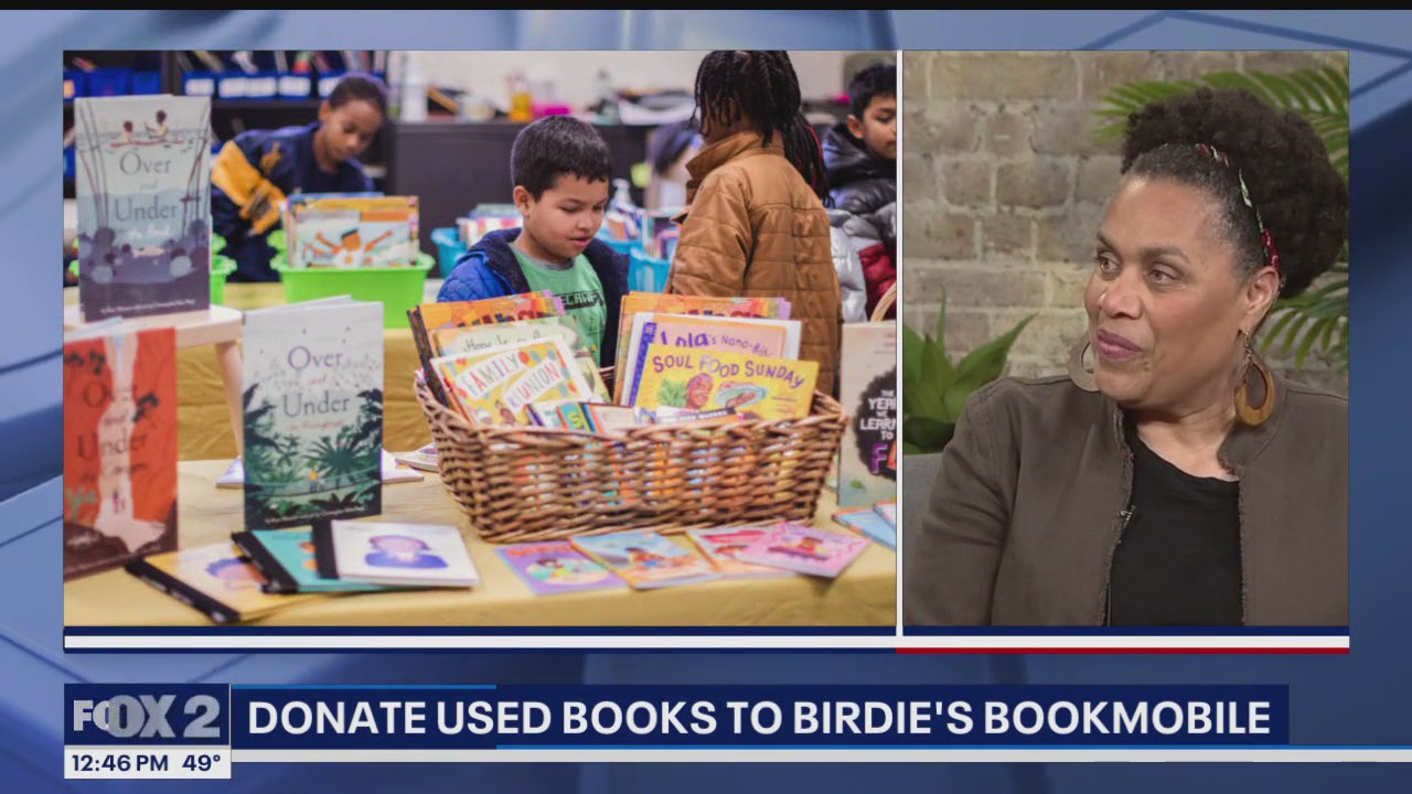 Donate Books to Birdie's Bookmobile