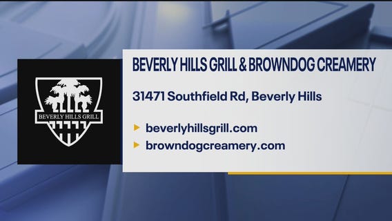 BEVERLY HILLS GRILL AND BROWNDOG CREAMERY COLLAB