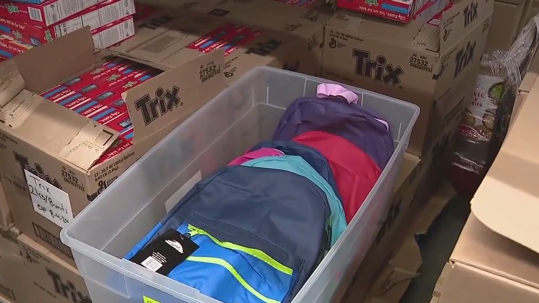 Los Angeles Mission hosts back-to-school drive