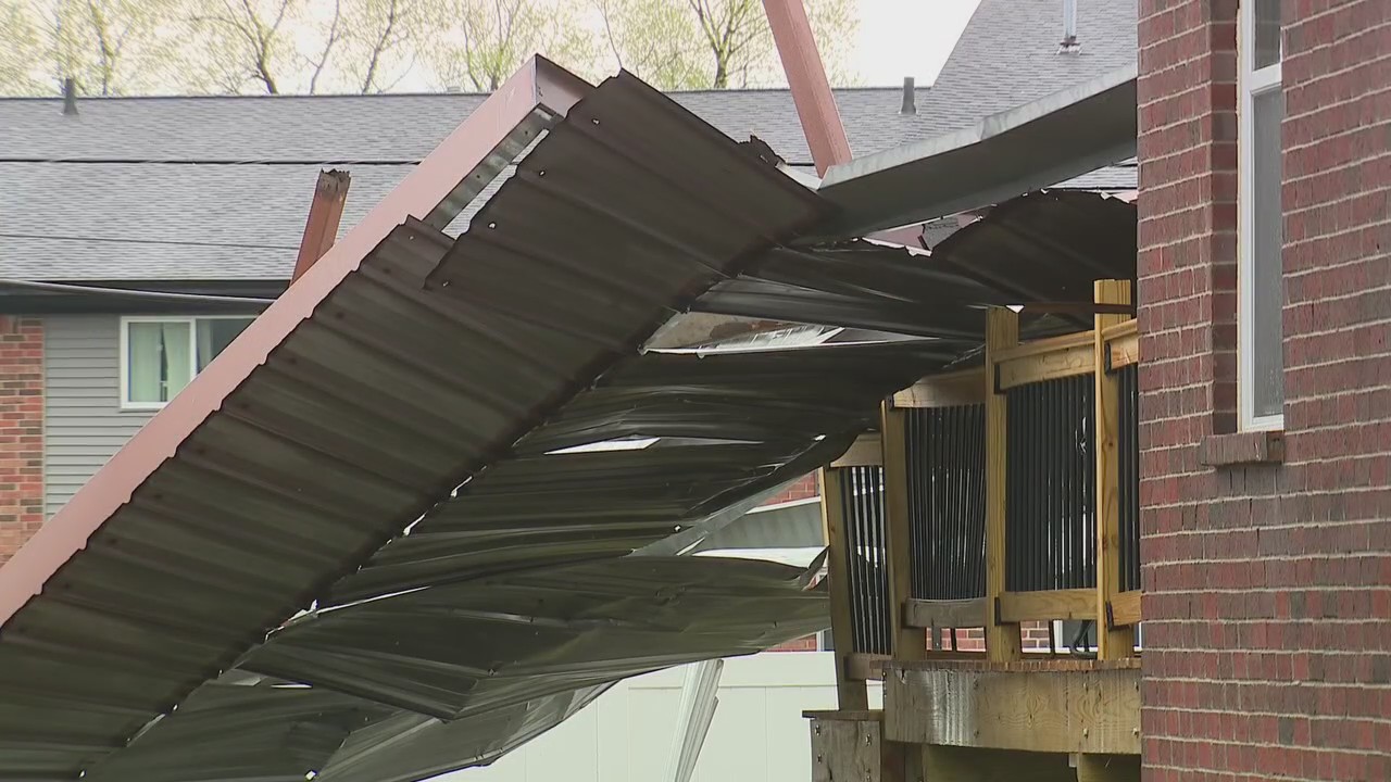 Strong storms blow through metro Detroit, cause damage