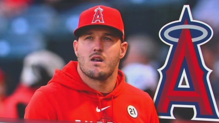 Mike Trout out for season after meniscus tear